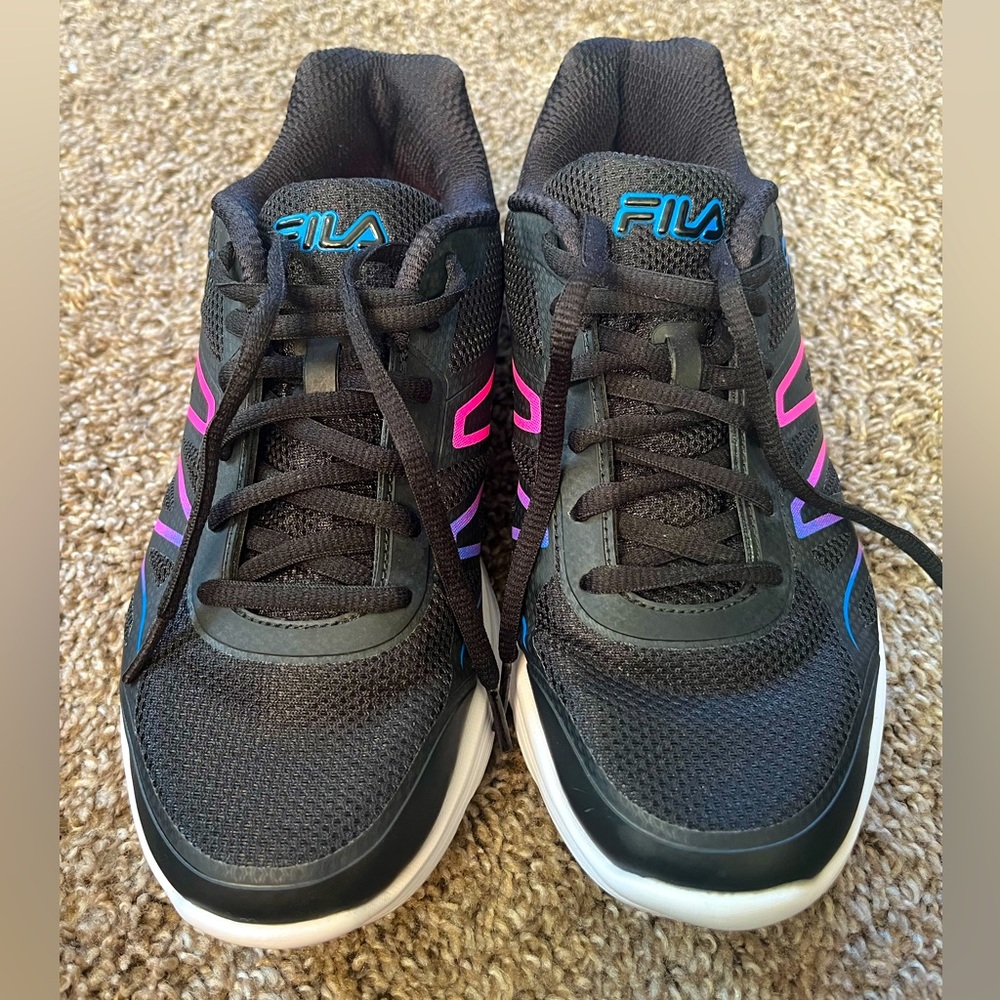 Women’s FILA sneakers.